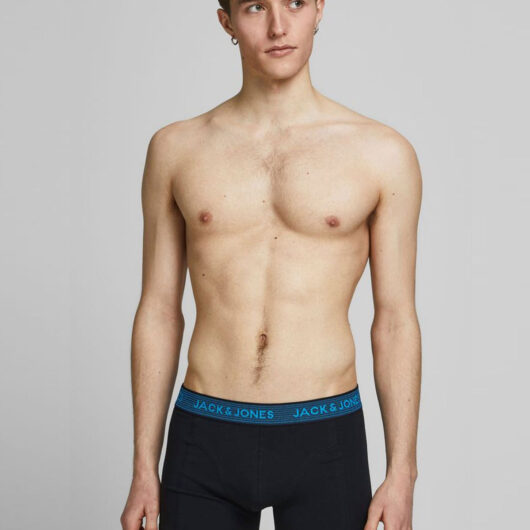 Jack and Jones | Mens Basic Jaquard Boxer Trunks - M