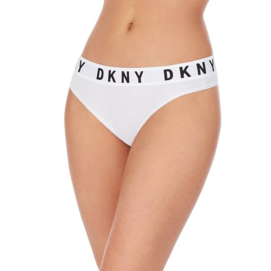 DKNY Women's THONG in White | Size: Medium