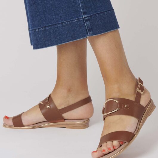 Damart Leather Sandal