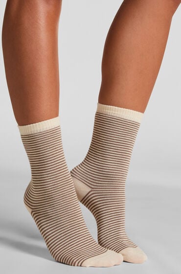 Hunkemöller Modal Crew Socks Brown