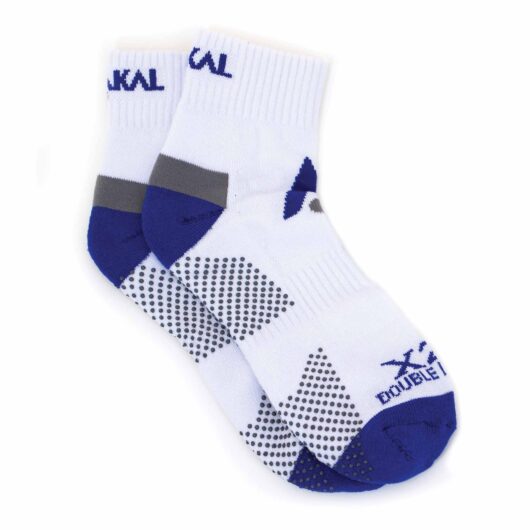 Karakal X2 Plus Mens Ankle Socks - White/Navy