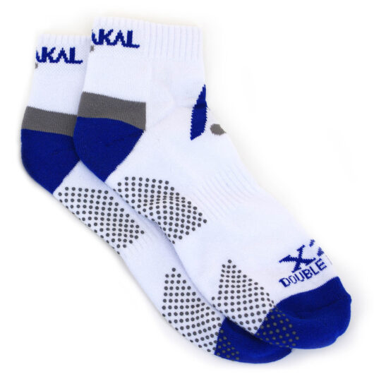 Karakal X2 Plus Mens Trainer Socks - White/Navy
