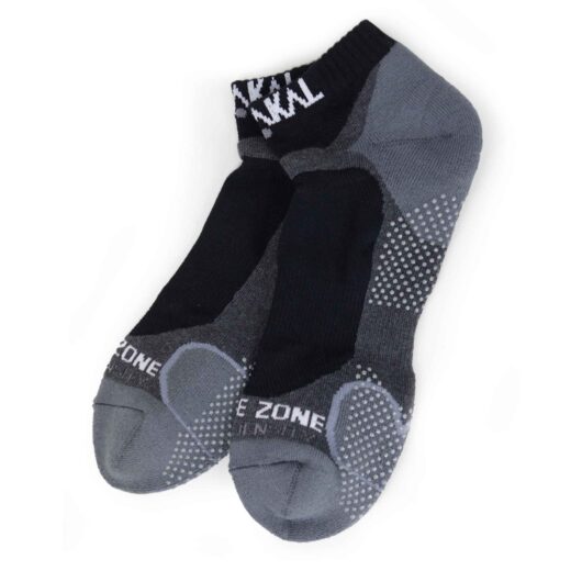 Karakal X4 Trainer Socks - Black/Grey