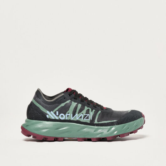 NNormal Kjerag Brut Trail Running Shoes - Red/Green - UK 9
