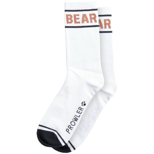 Prowler RED Bear Socks One Size - White - One size